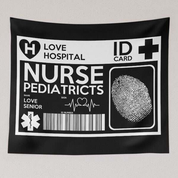 Item preview, NURSE ID CARD LOVE HOSPITAL  designed and sold by lu2k.