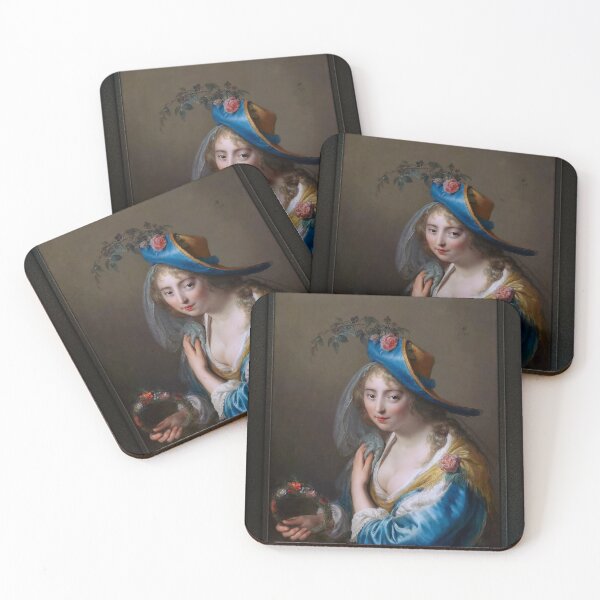 Item preview, Portrait of a Young Woman as Flora by Paulus Moreelse Remastered Xzendor7 Classical Art Old Masters Reproductions designed and sold by Xzendor7 Digital Art Creations.