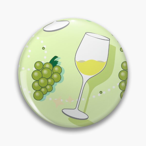 Item preview, White Wine and Green Grapes Winery Design designed and sold by vron615.