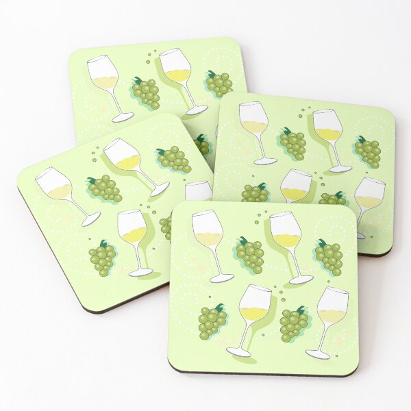 Item preview, White Wine and Green Grapes Winery Design designed and sold by vron615.