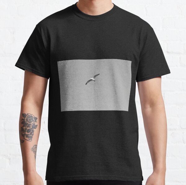 seagull black and white Classic T-Shirt