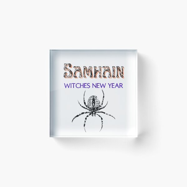 Item preview, Samhain Spider Witches New Year  designed and sold by 4ofLikeKind.