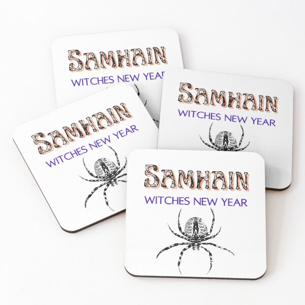Item preview, Samhain Spider Witches New Year  designed and sold by 4ofLikeKind.