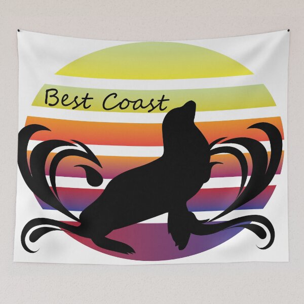 Item preview, Sea Lion Best Coast designed and sold by EsjCreative.