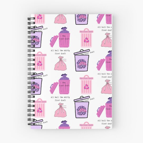 Item preview, All hail the shitty first draft pink bundle. designed and sold by CreativeStrand.