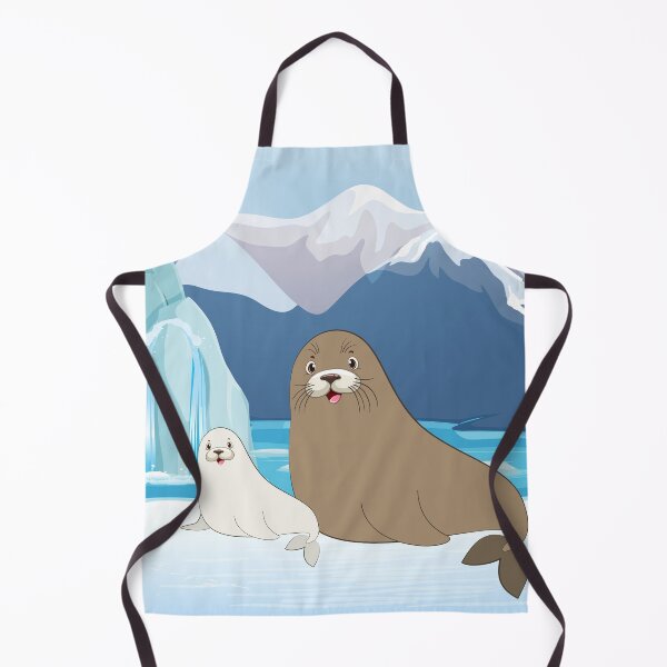 Item preview, paisaje con sello en hielo designed and sold by istoriadesign.