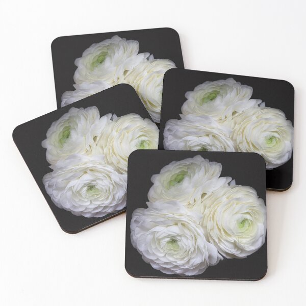 Item preview, Ranunculus Trio in White designed and sold by Elizabeth Leitzke.
