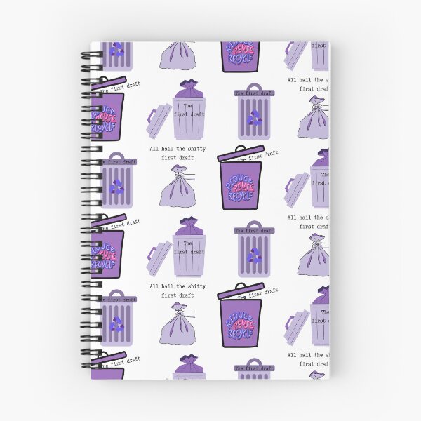 Item preview, All hail the shitty first draft purple bundle. designed and sold by CreativeStrand.