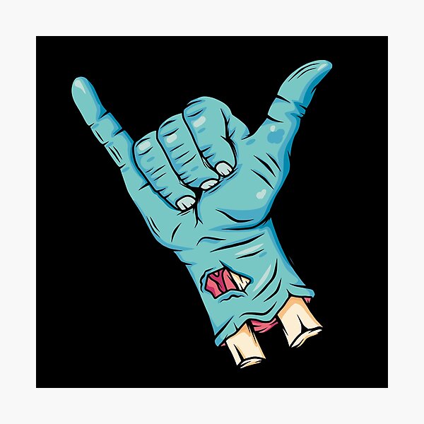 Item preview, Zombie Hand surf, Shaka Beach designed and sold by Pau Baz.