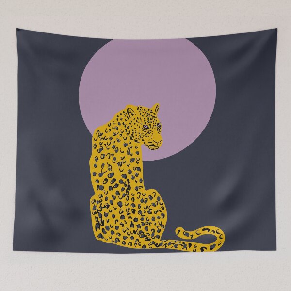 Item preview, Leopard Moon designed and sold by Katsillustration.