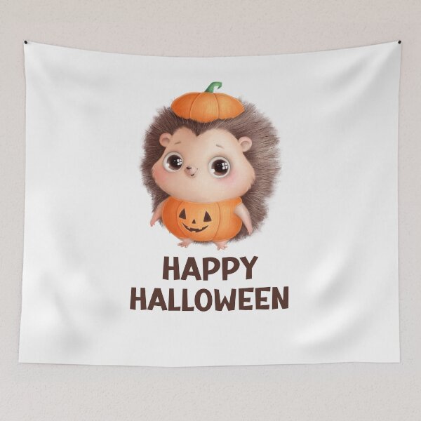 Item preview, Happy Halloween. Hedgehogs designed and sold by Tiny-Love ⭐⭐⭐⭐⭐.