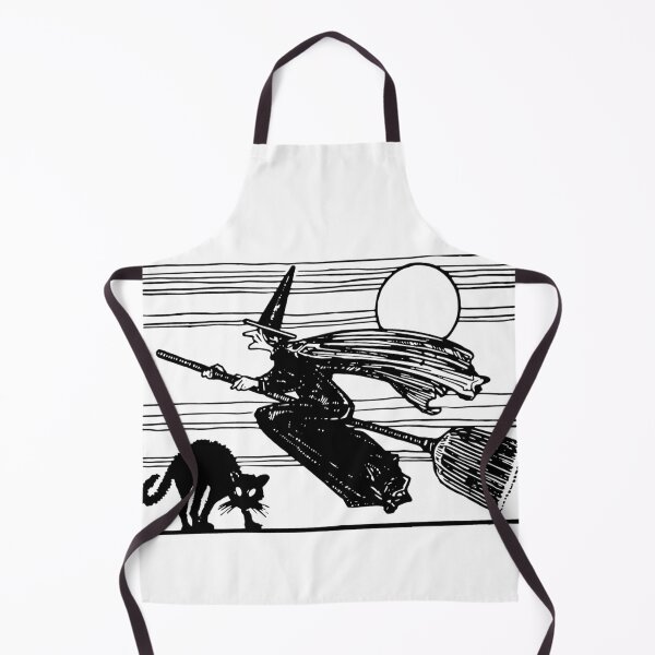 Item preview, Gato negro con una bruja designed and sold by TrendyMerchHere.