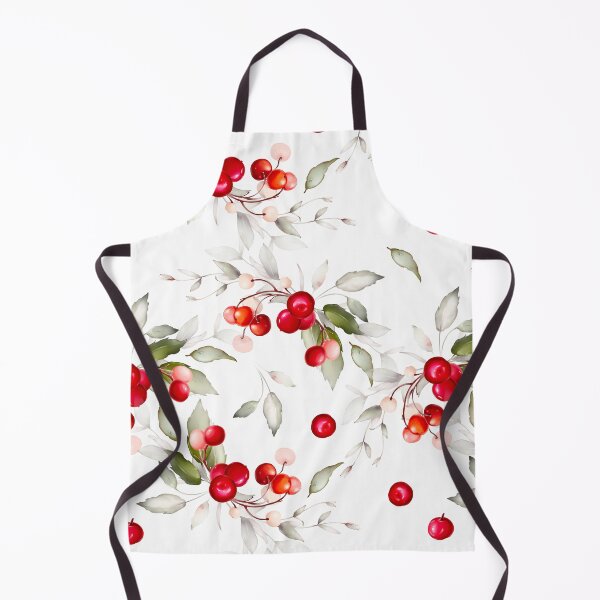 Item preview, Christmas pattern with berries designed and sold by coshe.