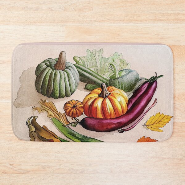 Item preview, Autumn Vegetables, pumpkin designed and sold by recollectionsv.