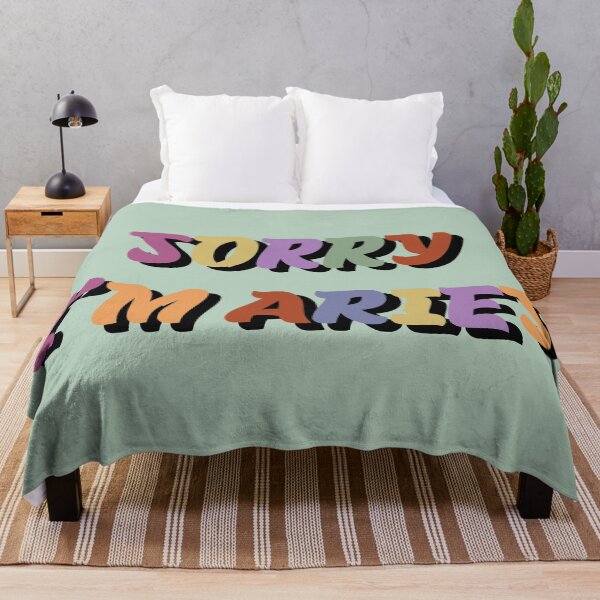 Item preview, Funny Astrology Star Sign Sorry I'm a Aries designed and sold by bolimj.