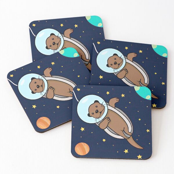 Item preview, OtterSpace Fun Illustration designed and sold by SubtleSplit.