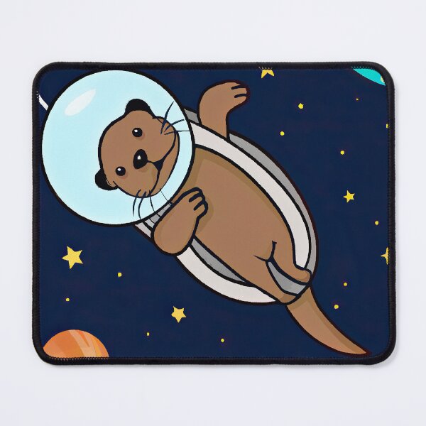 Item preview, OtterSpace Fun Illustration designed and sold by SubtleSplit.