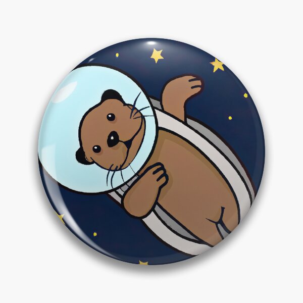 Item preview, OtterSpace Fun Illustration designed and sold by SubtleSplit.