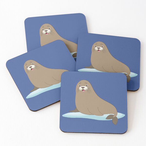 Item preview, Cute Seal In Ice designed and sold by istoriadesign.