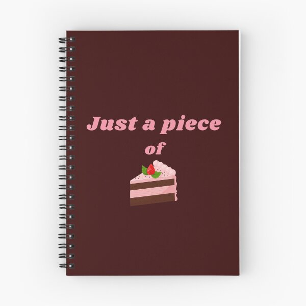 Artikelvorschau, Nur ein Stück Kuchen Zitat Cake Lover. Ich liebe Kuchen. Ein lustiges Zitat entworfen und verkauft von Apkdesigner.