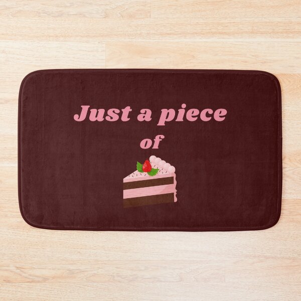 Item preview, Just a piece of cake quote Cake Lover. I Love Cake. A Funny Quotes designed and sold by Apkdesigner.