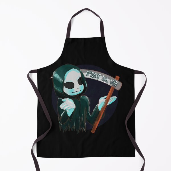 Item preview, The Grim Reaper says: C'est la vie. and he shrugs. designed and sold by JoseloRochaArt.