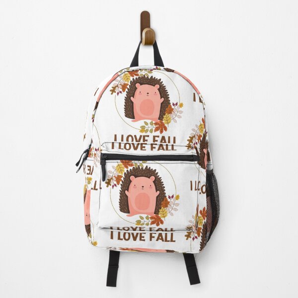 Item preview, I love fall. Hedgehog. designed and sold by Tiny-Love ⭐⭐⭐⭐⭐.