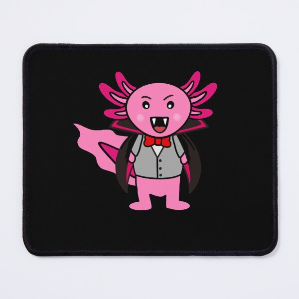 Item preview, Dracu-Lotl Cute Vampire Axolotl designed and sold by eternallygifted.