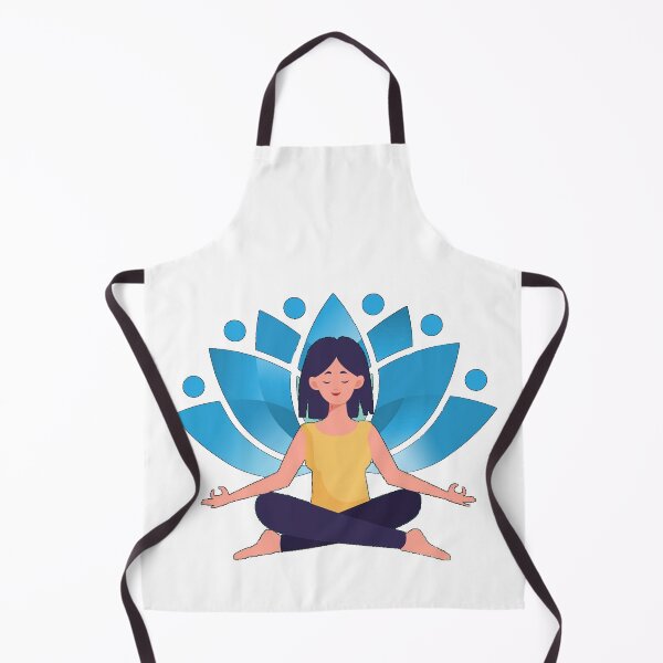 Item preview,  lutas yoga girl- meditation- relaxation designed and sold by karima-eldeeb.