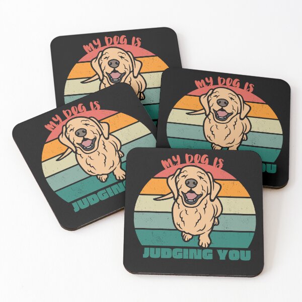 Item preview, Golden Retriever-"My Dog Is Judging You"  designed and sold by June Market.