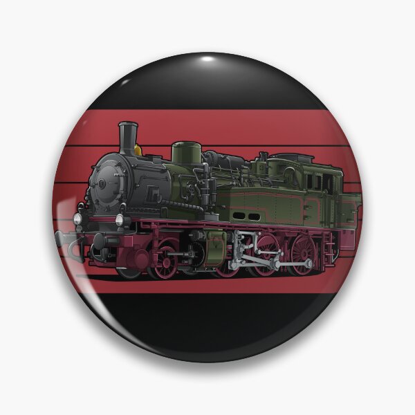 Item preview, Prussian T12 class 74 steam locomotive designed and sold by Stoffgiraffe.