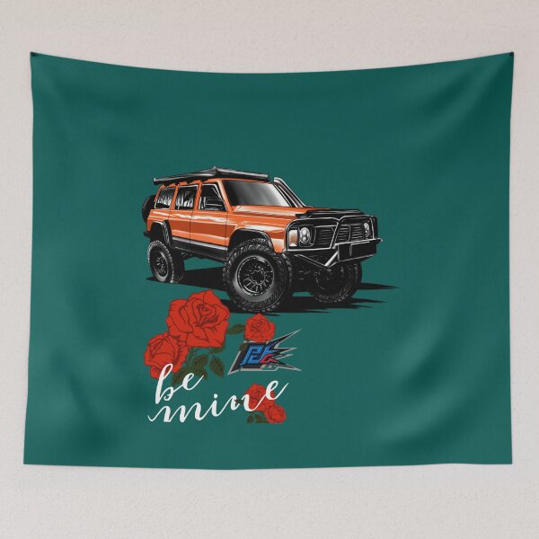 Item preview, nissan patrol y60 orange designed and sold by LaurelPeterson.