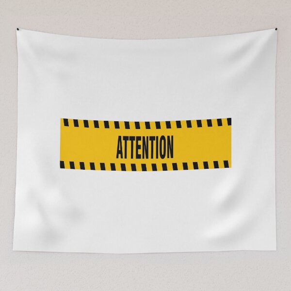 Item preview, Attention designed and sold by wa2022.