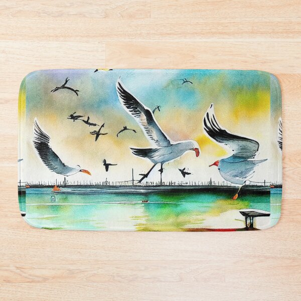 Item preview, Seagulls at the Marina designed and sold by recollectionsv.