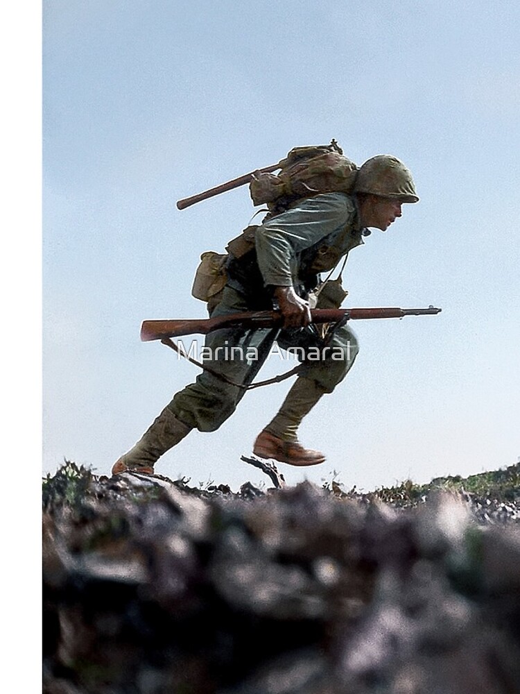Shell-shocked soldier - Marina Amaral - Photo Colorization