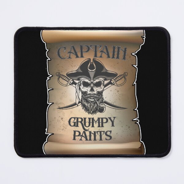 Item preview, Captain grumpy pants designed and sold by onemoremask.