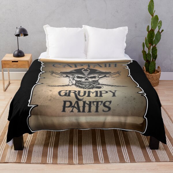 Item preview, Captain grumpy pants designed and sold by onemoremask.