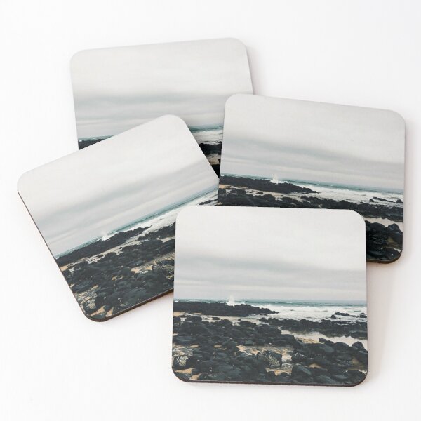 Item preview, black beach stones travel designed and sold by Shubatdesigns.