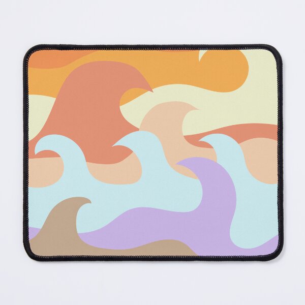 Item preview, Sunset Waves Pastel Color Pattern Simple Design designed and sold by vron615.