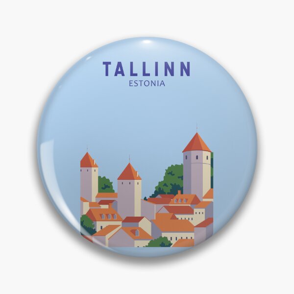 Item preview, Tallinn Estonia Vintage designed and sold by KrisSidDesigns.