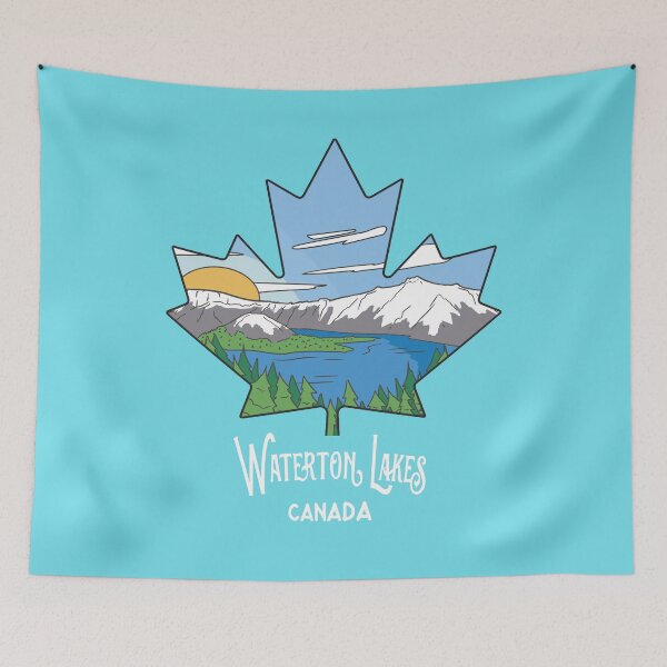 Item preview, Waterton Lakes National Park Alberta Canada Landscape Art designed and sold by MrEddie10.