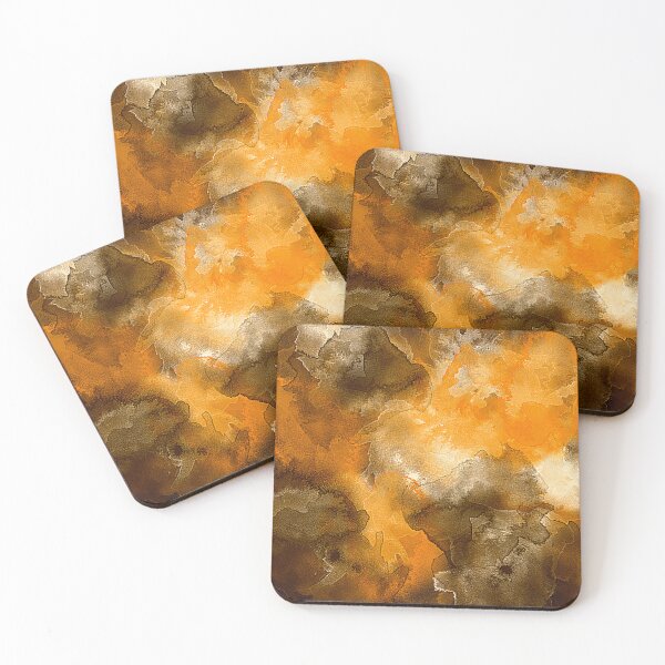 Item preview, Ochre Color Splash | Trippy Liquid Art | Trippy Art | Stoked Up Art designed and sold by StokedUpArt.