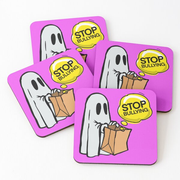 Item preview, Boo to bullying, Stop bullying, anti bullying awareness ghost illustration.  designed and sold by Giovanni-c.