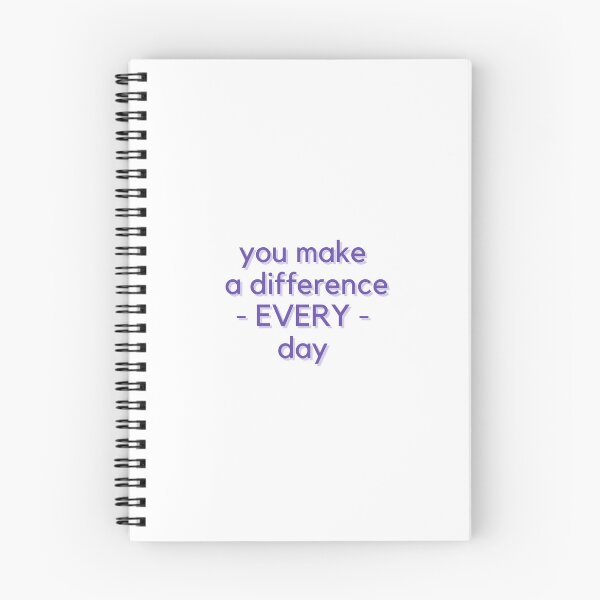 Item preview, You make a difference everyday designed and sold by GamersLands.
