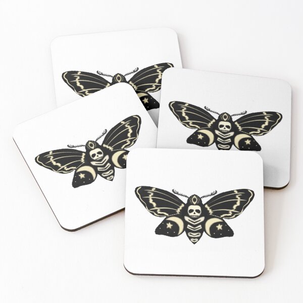 Item preview, Deaths head hawk moth designed and sold by LeafofMapleWood.