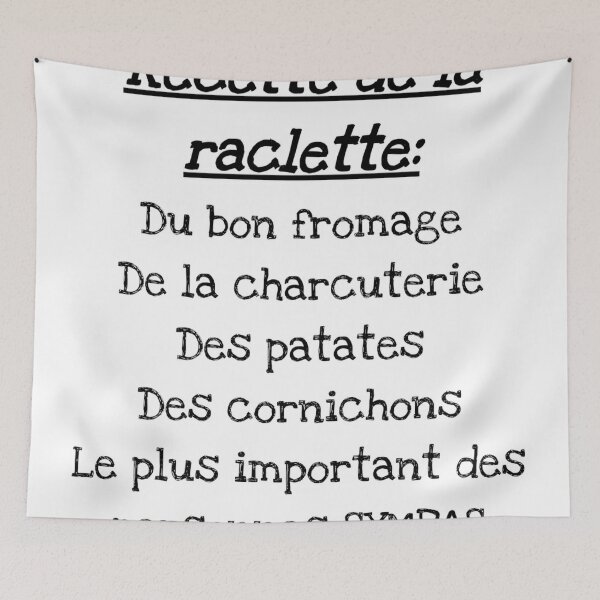 Item preview, Raclette recipe designed and sold by sheepsterandco.