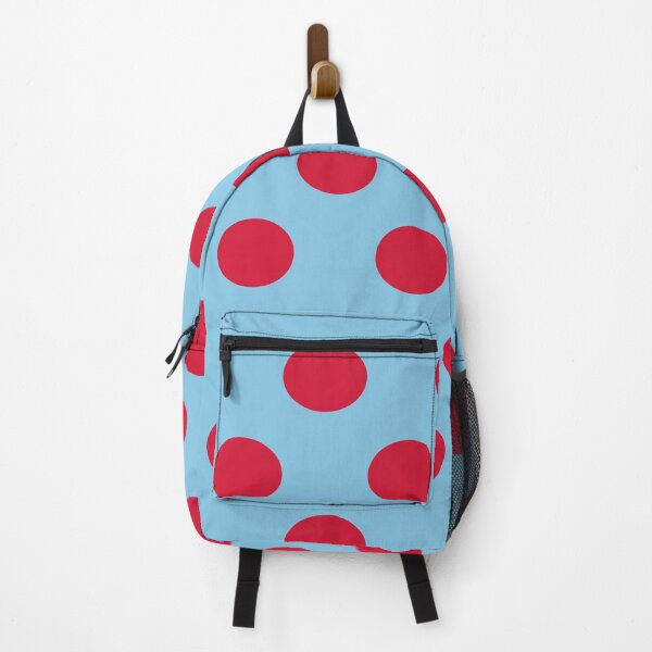 Item preview, Large RED & BABY BLUE POLKA DOTS designed and sold by RachelMacht.