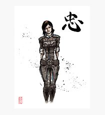 Samantha Traynor from Mass Effect game series Photographic Print