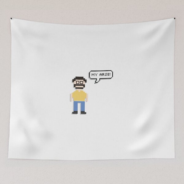 Item preview, Jim Royle 8-Bit 'My Arse' Quote | The Royle Family Merchandise designed and sold by tellytee.