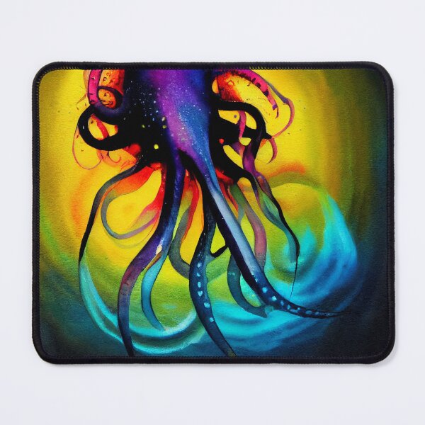 Item preview, Colorful Squid, magical designed and sold by recollectionsv.